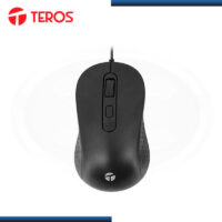 Mouse Teros TE-1229S c/cable Black