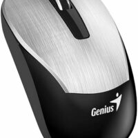 MOUSE GENIUS ECO-8015 WIRELESS SILVER RECARGABLE