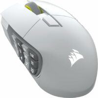 Mouse gamer CORSAIR MMO SCIMITAR ELITE Wireless SE, blanco