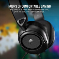 Auriculares gaming cable CORSAIR HS35 v2 multiplataforma, azul
