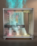 Gabinete CORSAIR ARGB AIR 5400 RS-R Mid Tower con triple cámara Blanco