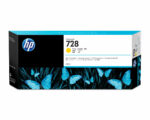 HP TINTA 728 300-ml Yellow Ink Crtg