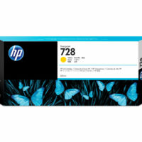 HP TINTA 728 300-ml Yellow Ink Crtg
