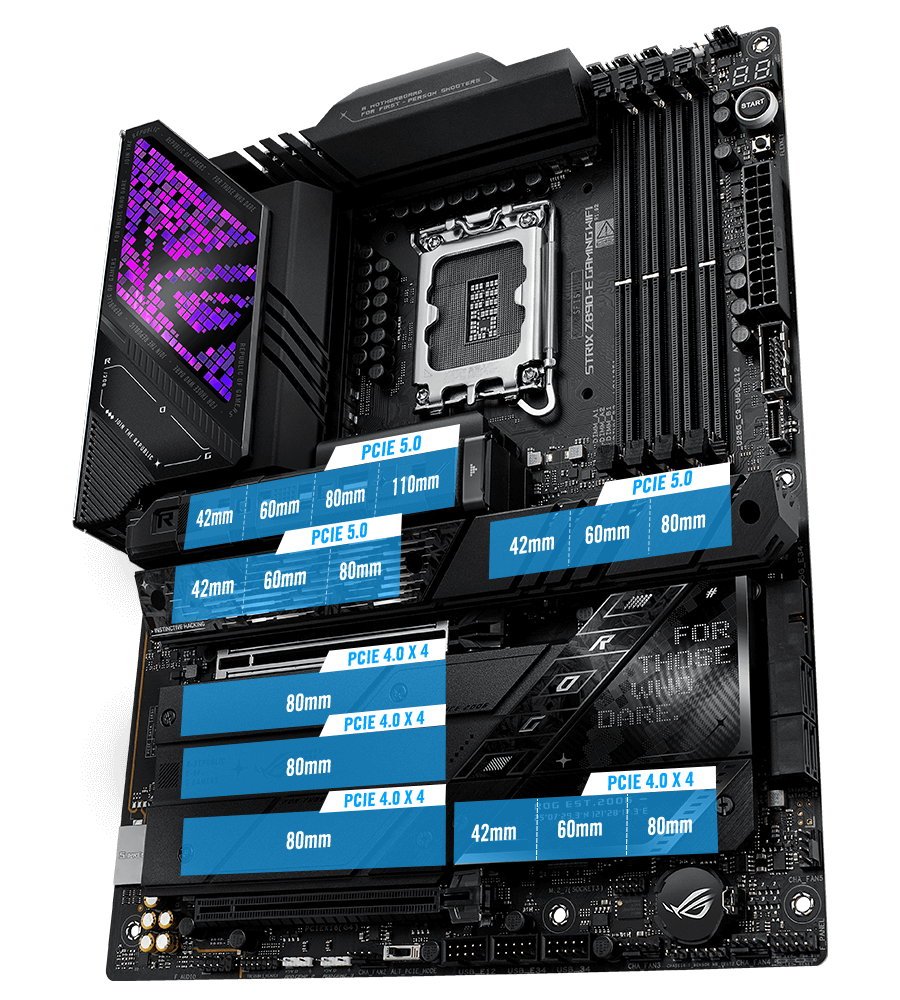 Motherboard ASUS ROG STRIX Z890-E GAMING WIFI LGA1