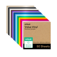 Vinilo Value Crictut Arcoiris Permanente 50 Unidades 2010887