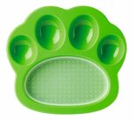 Mini Alimentador Almohadilla Para Lamer Petdreamhouse Verde