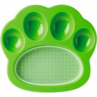 Mini Alimentador Almohadilla Para Lamer Petdreamhouse Verde
