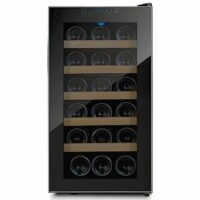 Cava De Vinos Vondom Linea Acero 18st 18 Botellas Color Negro