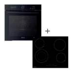 Combo Cocción Vondom - Horno Digital Empotrable 60 Cm + Anafe Vitrocerámica 60 Cm