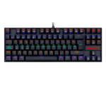 Teclado Redragon Kumara 2 K552 Rainbow Negro