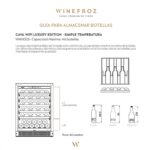 Cava Winefroz Wifi Acero Inox 46 Bot - Simple Temperatura
