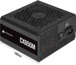 Fuente CORSAIR CX-M Series CX650M 650W ATX 3.1 Cybenetics Bronze Semi-Modular