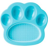 Mini Alimentador Almohadilla Para Lamer Petdreamhouse Azul