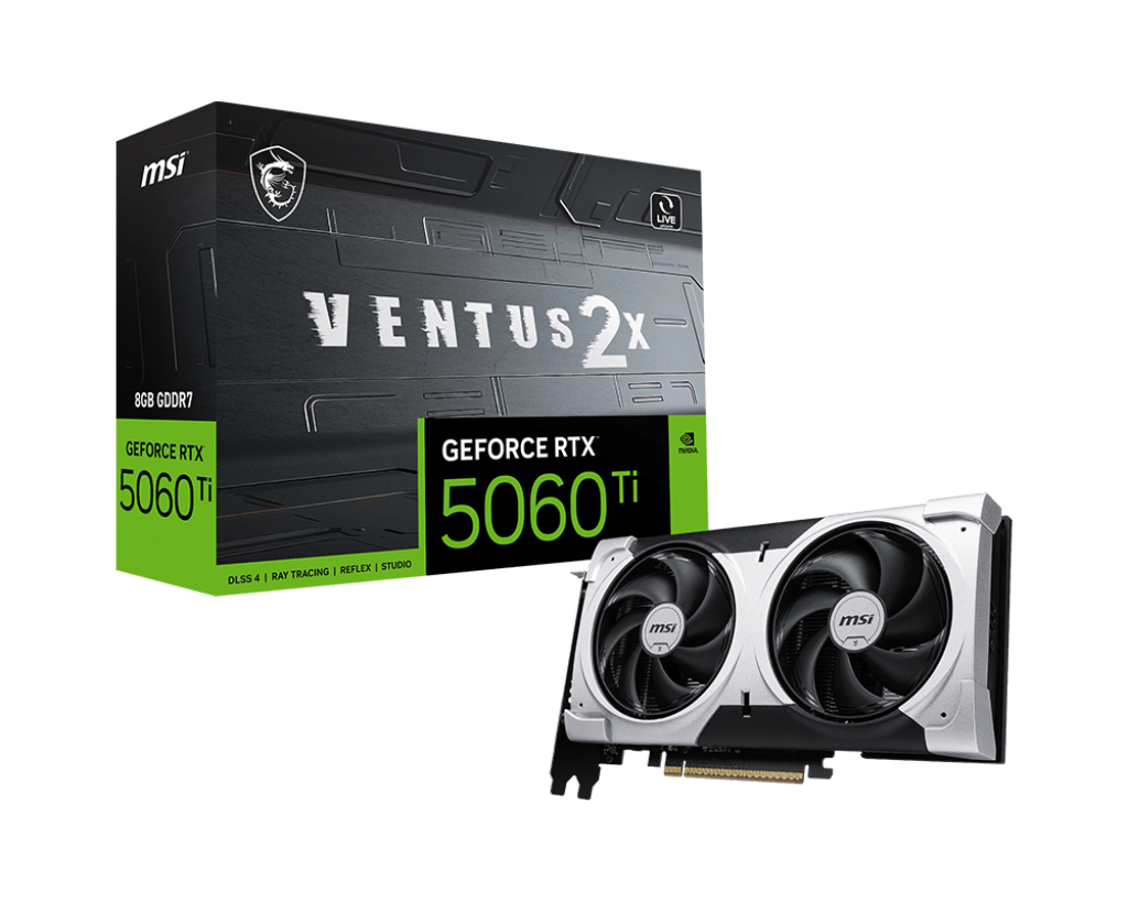 P VIDEO MSI RTX 5060TI 8G VENT