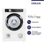 Secarropas Por Calor 9 Kg Blanco Drean Sed090vbcl0
