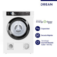 Secarropas Por Calor 9 Kg Blanco Drean Sed090vbcl0