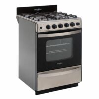 Cocina Multigas 56Cm Whirlpool WFX57DI Acero Inoxidable