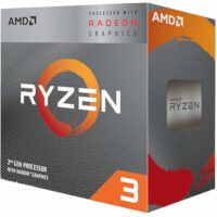 CPU AMD RYZEN 5 3400G AM4 3.7GHZ 65W TRAY SIN COOL