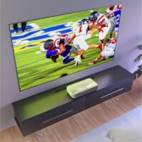 Proyector Laser Epson EpiqVision Ultra LS800 4K Pro-UHD con Android TV y proyección Ultra-corta