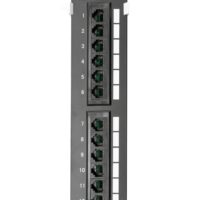 PATCHPANEL GLC 12P CAT 5E P/ KRONE/110 P/PARED