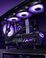 Gabinete Corsair FRAME 4000X RS Mid-Tower TG Fan x3 Black (8828)