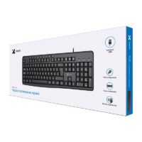 Xtech Teclado USB Multi Español Negro