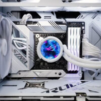 Water Cooler ASUS ROG STRIX LC III 360 ARGB LCD WH