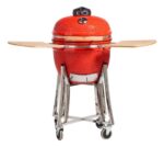 Parrilla Kamado Bbq Grill Kadu K18 Ahumador Ceramico Rojo