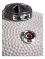 Parrilla Kamado Bbq Grill Kadu K21 Ahumador Ceramico Blanco con funda