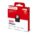 MERCUSYS PLACA DE RED WIFI NANO USB N300