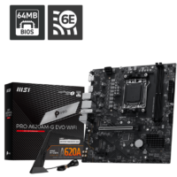 Motherboard MSI PRO A620AM-G EVO WIFI AM5 DDR5