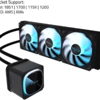 Liquid Cooler GIGABYTE EAGLE 360 NEGRO