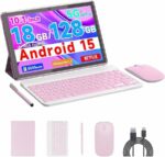 TABLET COOPERS CP20 PRO 10”ANDROID 1518GB RAM 128GBTECLADOFUNDAMOUSE Y LAPIZ-ROSA X003X15E4L