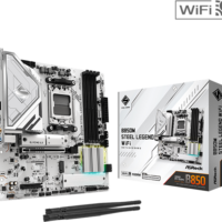MB (AM5) DDR5 ASROCK B850M STEEL LEGEND (MB-B850M SLWIFI)