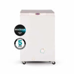 FREEZER INELRO FIH-130 A -  INVERTER BLANCO 135L RUEDAS