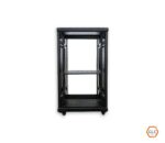 GLC RACK 20U 600MM 19" PTA.CRISTAL DESARMADO