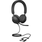 Jabra Evolve2 40 USB-C/A MS
