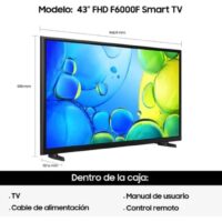 TELEVISOR  SAMSUNG 43F6000 SMART FHD