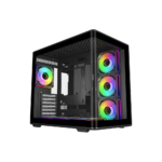 Gabinete Cooler Master Elite 660 3 fans ARGB Black
