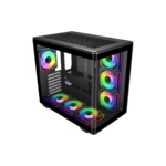 Gabinete Cooler Master Elite 461 Black 3 Fans ARGB