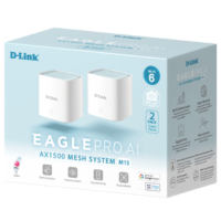 ROUTER MESH D-LINK AX1500  WIFI 6  2 PACK (M152)