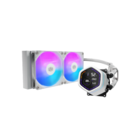 Water Cooler Cooler Master MasterLiquid Core NEX Digital 360 ARGB White
