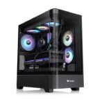 Gabinete TT View 290 TG ARGB Mid-Tower Black (0072)