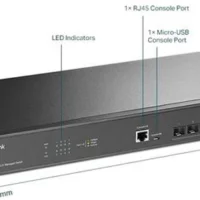 SWITCH 8P TP-LINK SX3008F 10GBPS SFP + L2 + ADMIN