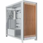 Gabinete CORSAIR FRAME 5000D Wood RS Performance Mid-Tower Case Blanco / Madera