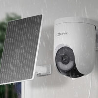 KIT CAMARA DE SEGURIDAD EZVIZ HB8 LITE  PANEL SOLAR 4G y WIFI (CS-HB8CSP-R100(4MPW4GA)(303103698)