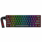 Teclado Redragon Fizz K617 Magnético Negro