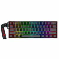 Teclado Redragon Fizz K617 Magnético Negro