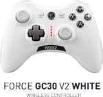 Control MSI FORCE GC30 V2 Wireless p/Windows/Android White (5841)