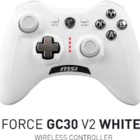 Control MSI FORCE GC30 V2 Wireless p/Windows/Android White (5841)